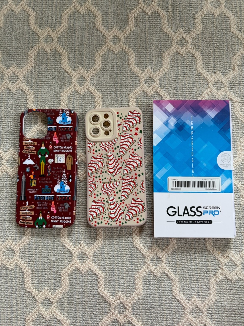 iPhone 12 Pro Max Case Bundle - Holiday Themed